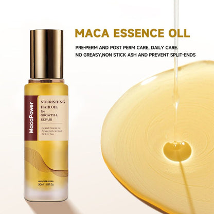 MacaPower Nourishing Hair Oil for Hair Growth & Repair