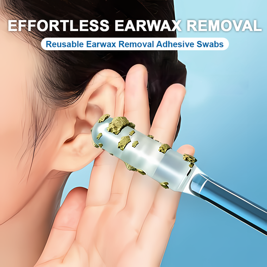 Last Day Promotion 60% OFF ⏰ Reusable Earwax Removal Adhesive Swabs for Ear Cleaning – Gentle & Safe for All Ages
