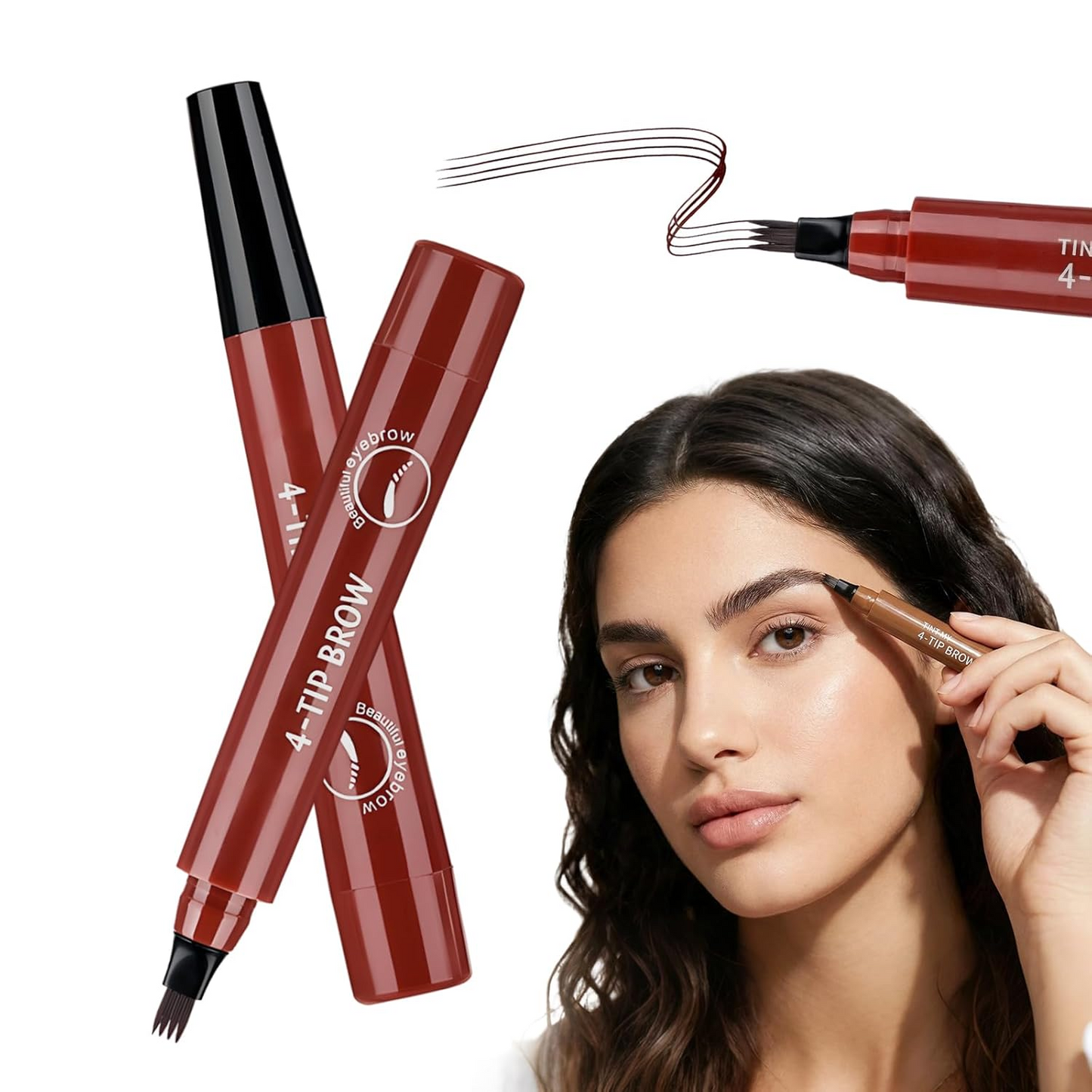 Last Day: 60% OFF🔥 4D Waterproof Eyebrow Pen - Beginners love it. Pros swear by it.