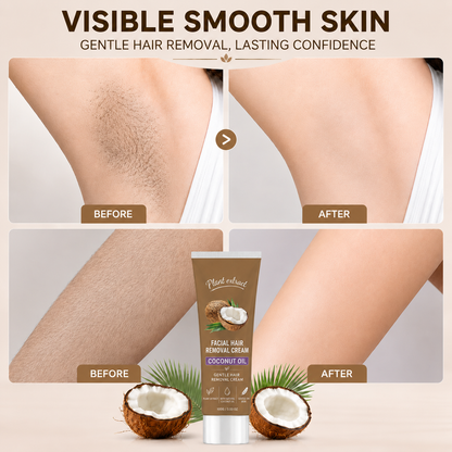 Coconut Oil Hair Removal Cream US