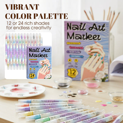 🎨 HOT DEAL 50% OFF! Dual‑Tip Nail Art Pens – Quick‑dry, no UV lamp.