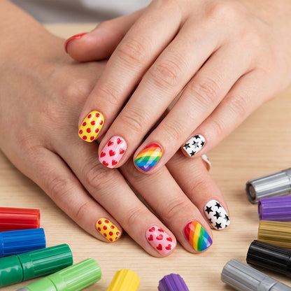 🎨 HOT DEAL 50% OFF! Dual‑Tip Nail Art Pens – Quick‑dry, no UV lamp.