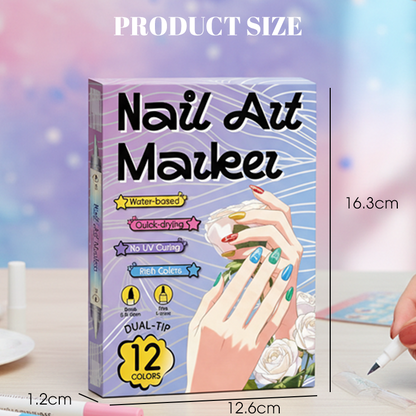 🎨 HOT DEAL 50% OFF! Dual‑Tip Nail Art Pens – Quick‑dry, no UV lamp.
