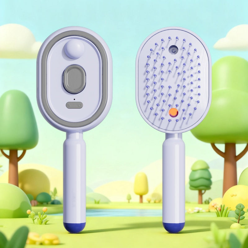 60% OFF NOW ! 💐 Electric Spray & Massage Hair Brush – Soothing Scalp Massage, Fine Mist Spraying & Smooth Hair Care Design ✨