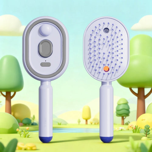 60% OFF NOW ! 💐 Electric Spray & Massage Hair Brush – Soothing Scalp Massage, Fine Mist Spraying & Smooth Hair Care Design ✨