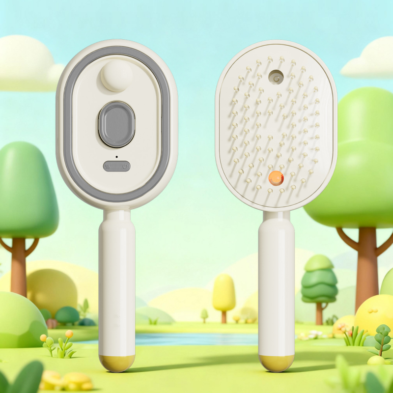 60% OFF NOW ! 💐 Electric Spray & Massage Hair Brush – Soothing Scalp Massage, Fine Mist Spraying & Smooth Hair Care Design ✨