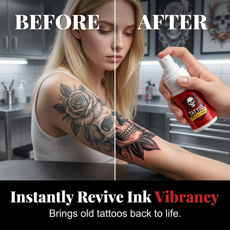 💥 50K+ sold!💉 Tattoo aftercare spray – hydrates, revives ink vibrancy. 60% OFF! 🎨✨