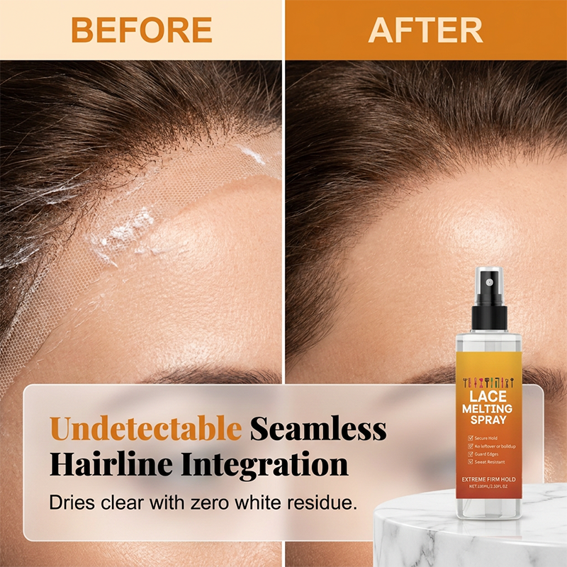 🥳2026 HOT SALE 60% OFF 🧡✨Extreme Hold Lace Melting Spray
