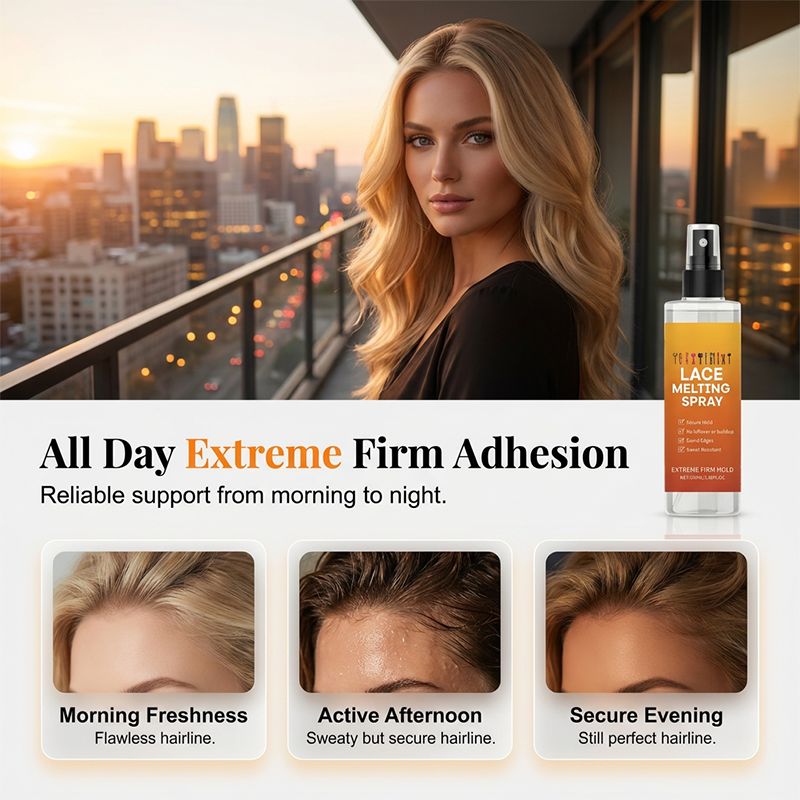 🥳2026 HOT SALE 60% OFF 🧡✨Extreme Hold Lace Melting Spray