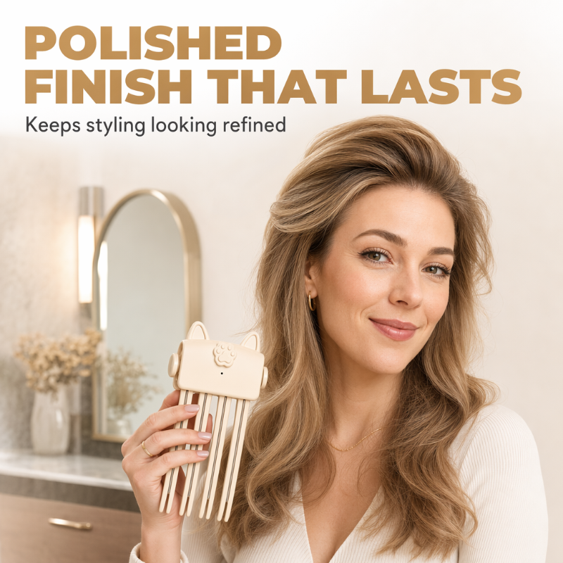 💇 Heated Volumizing Root Lift Clip - Instant All-Day Crown Lift