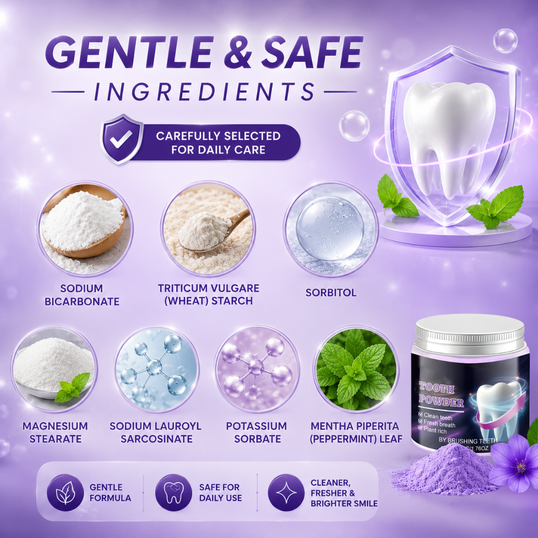 ⏰SUMMER SALE 60%🔥Advanced Teeth Whitening Powder – 2026 Expert-Formulated Whitening  Fomula
